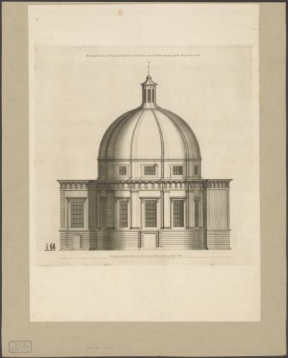 Uprising of the dome church or New Lutheran Church in Amsterdam