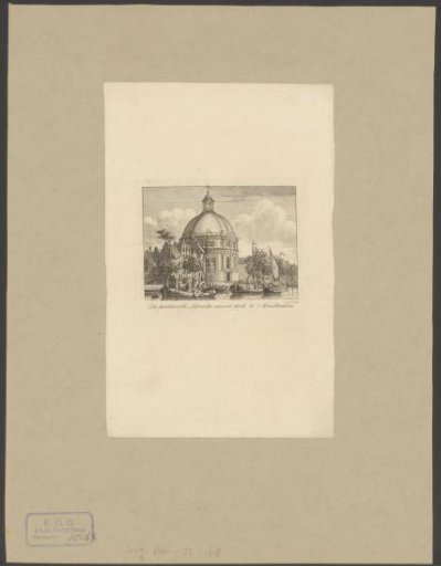 View of the rebuilt New Lutheran Church