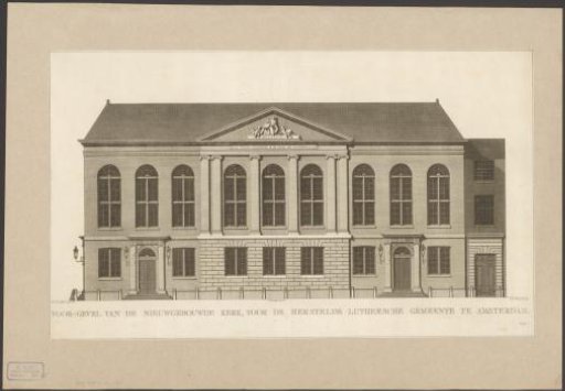 Front facade of the Reformed Evangelical Lutheran Church