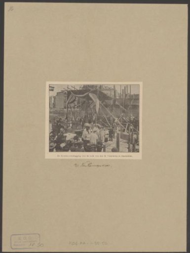 Laying of the First Stone of the Vincentius Church in Amsterdam