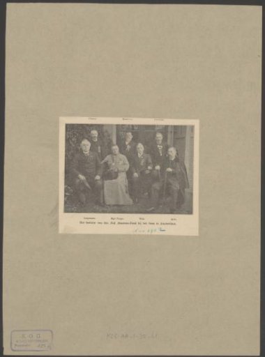 Portrait of the Board of the Dutch Zouave Union
