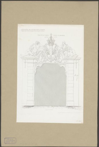 Gate of the Binnengasthuis in Amsterdam