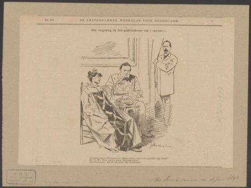 Mayor Sjoerd Vening Meinesz performs a bloodletting for the city of Amsterdam
