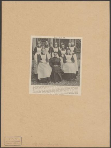 Matron of the Wilhelmina Hospital and Ten Head Nurses