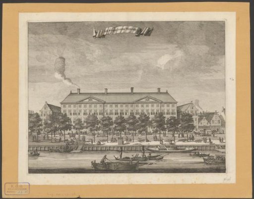 View of the Almshouse for Orphans in Amsterdam
