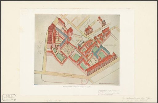 Map of Sint Pieters Gasthuis