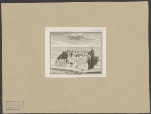 Bird's-eye view of the Sint-Jorishof in Amsterdam