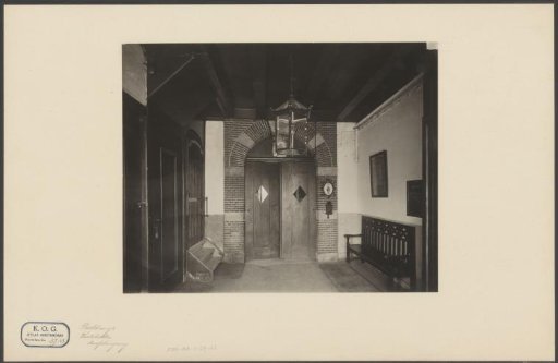 Main entrance and vestibule of the Buitengasthuis in Amsterdam