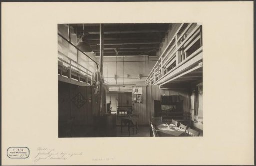 Common room on the ground floor of the Buitengasthuis in Amsterdam
