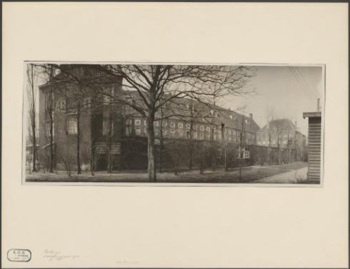 View of the east side of the Buitengasthuis in Amsterdam