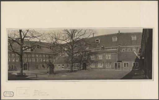 Courtyard of the Buitengasthuis in Amsterdam