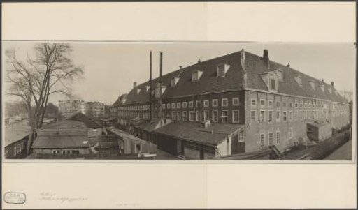 View of the Rear and West Side of the Buitengasthuis in Amsterdam