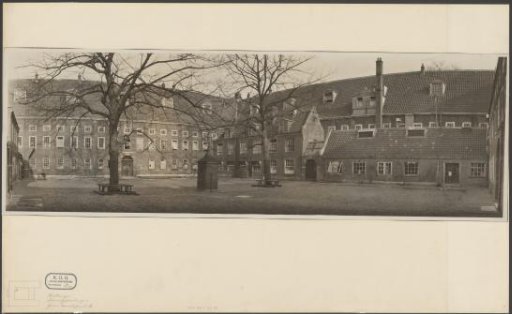 Courtyard of the Buitengasthuis in Amsterdam