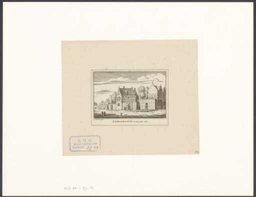 View of the Leprosy Hospital in Amsterdam