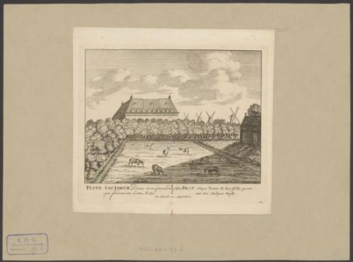 View of the Pest House (Buitengasthuis) near Amsterdam