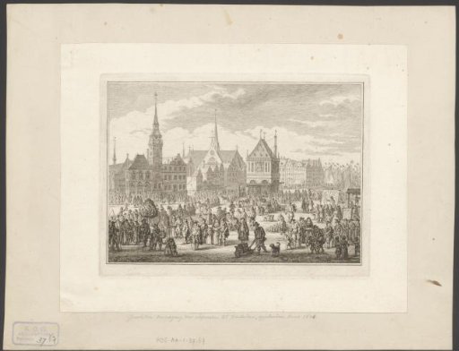 Leprosy Day with a Lepers' Procession in Amsterdam, 1604