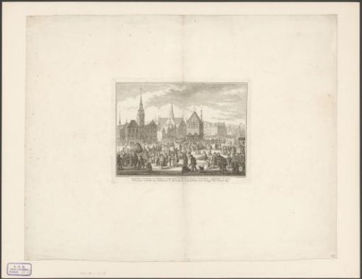 Leprosy Day with a Lepers' Procession in Amsterdam, 1604