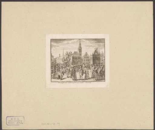 Lepers' Procession on Leprosy Day in Amsterdam, 1604