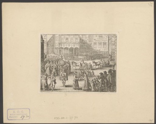 Lepers' Procession on Leprosy Day in Amsterdam, 1604