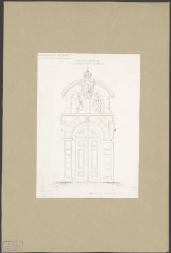 Gate of the Leprosy Hospital in Amsterdam