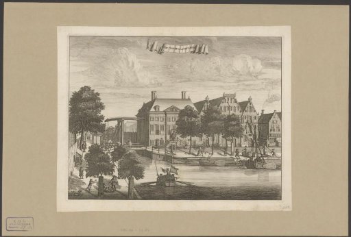 View of the Oudezijds Huiszittenhuis in Amsterdam