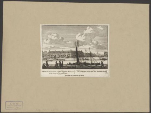View of the Diaconie Oude Vrouwenhuis in Amsterdam