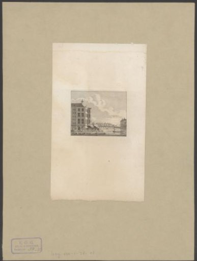 View of the Diaconieweeshuis in Amsterdam