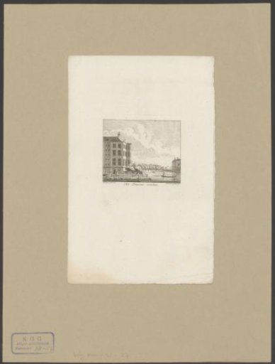View of the Diaconieweeshuis in Amsterdam