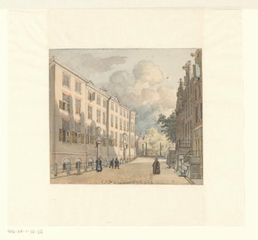 View of the Diaconieweeshuis on the Zwanenburgerstraat