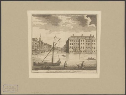 View of the Diaconieweeshuis in Amsterdam