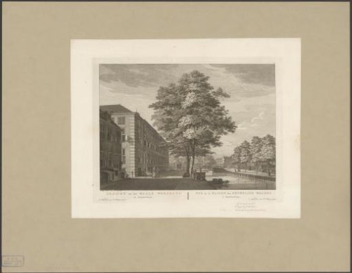 View of the Walenweeshuis on the Vijzelgracht in Amsterdam