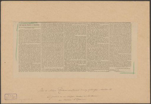 Article on a view of the Oudezijds Achterburgwal by Jan van der Heyden