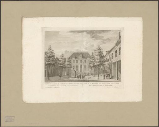View of the Platanenhof in Amsterdam