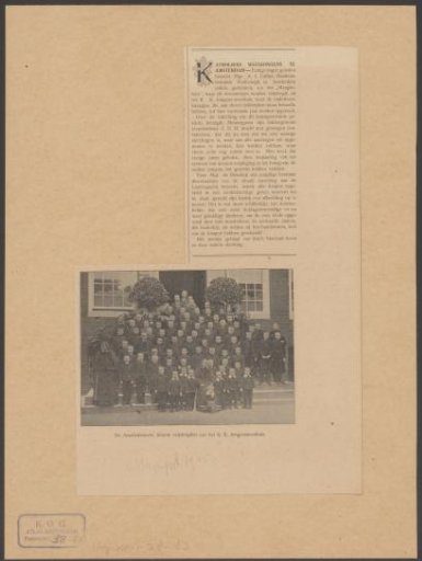 Orphans of the Roman Catholic Boys' Orphanage in Amsterdam
