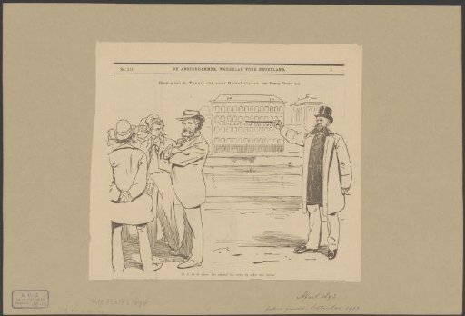 Opening of the Shelter for the Homeless by Henry Tindal and others