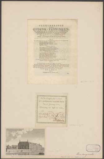 Invitation to the inauguration of the Lutheran Deacon's House in Amsterdam