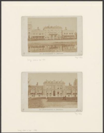 View of the Rear Side of the Children's Hospital in the Sarphatistraat in Amsterdam
