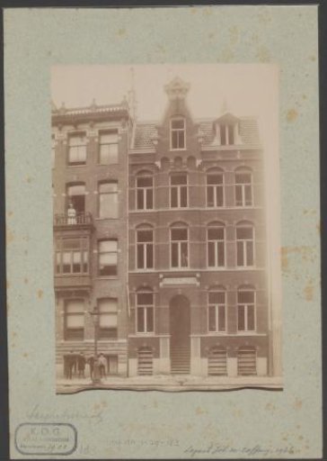 View of the Children's Clinic on the Weteringschans in Amsterdam