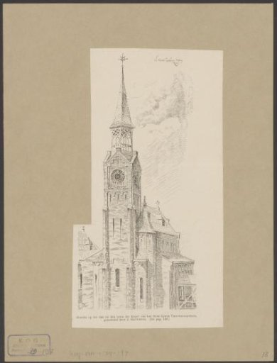 View of the chapel of the Our Lady's Hospital in Amsterdam
