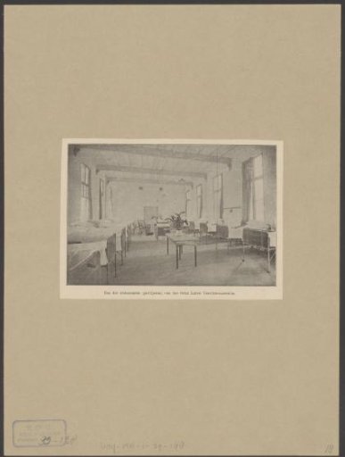 Ward of the Our Lady's Hospital in Amsterdam