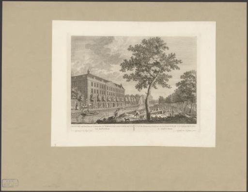 View of the Lutheran Diaconiehuis in Amsterdam
