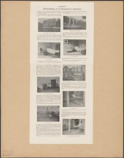 Article on the Prinsengracht Hospital in Amsterdam