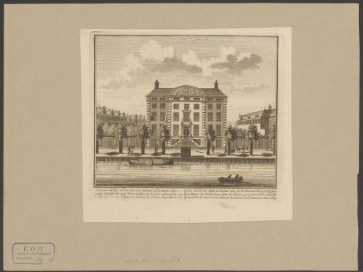 View of the Corvershof in Amsterdam