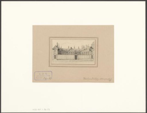 View of the Hodson-Dedelhofje in Amsterdam