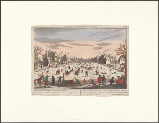 Winter view of the Buiten-Amstel