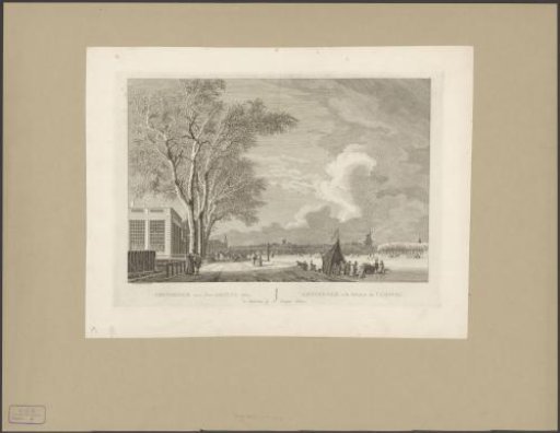 Winter view of the Buiten-Amstel