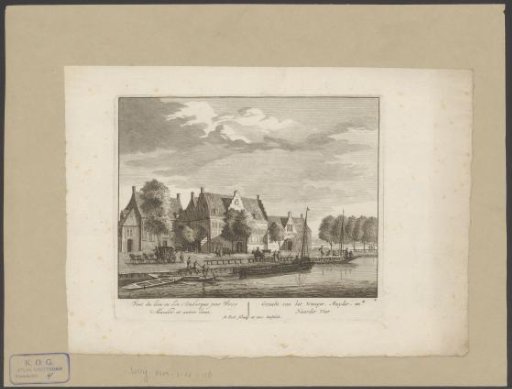 View of the Amstel at the inn De IJsbreker