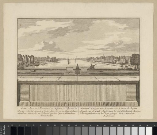 View of ships on the Buiten-Amstel