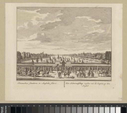 View of ships on the Buiten-Amstel