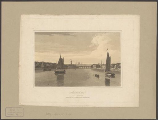 View of the Amstel and the Hogesluis